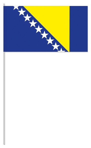 Bosnien-Herzegowina (1 VE = 50 Stück) - Papierfahnen