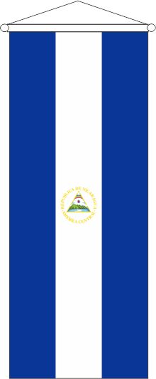 Nicaragua - Bannerfahne