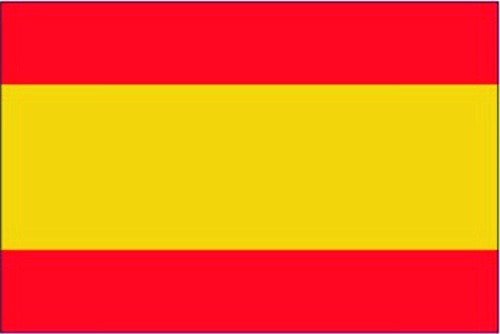 Spanien ohne Wappen - Autofahne