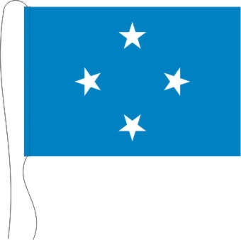 Mikronesien - Tischflagge 25 x 15 cm