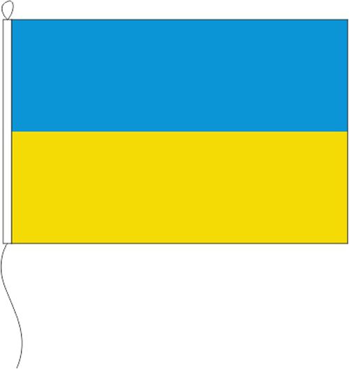Ukraine - Querformatflagge