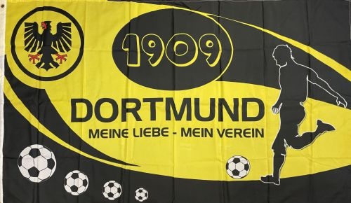 Dortmund meine Heimat - preiswerte Alternative: 150 x 90 cm