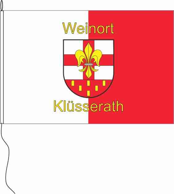 Klüsserath Weinort - Querformatflagge