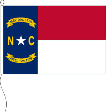 North Carolina (USA) - Querformatflagge