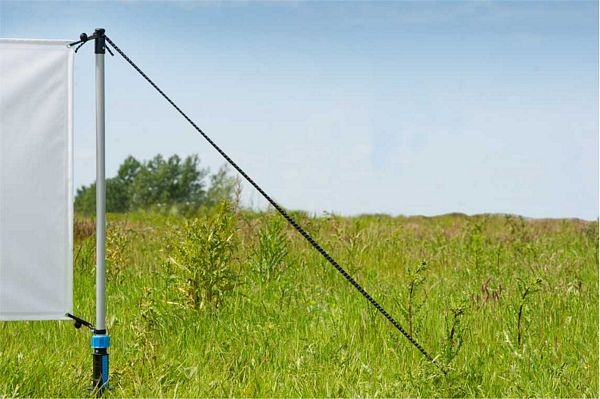 Logo Outdoor Clever Fix System mit Banner 300x100 cm Frontlit