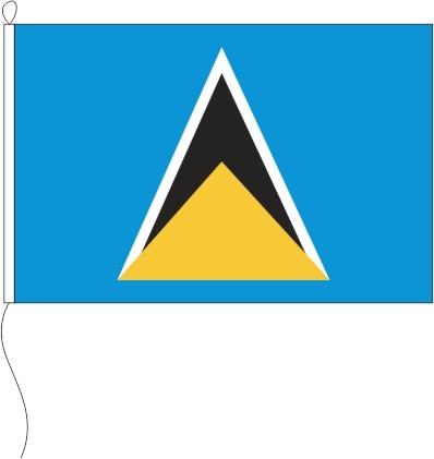 St. Lucia - Querformatflagge