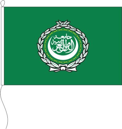 Arabische Liga - Querformatflagge