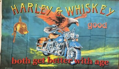 Harleys Whiskey (1) - preiswerte Alternative: 150 x 90 cm