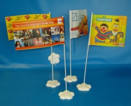 Ihr Motiv  -  Papierfahnen 24 x 12 cm - ab 100 Stück