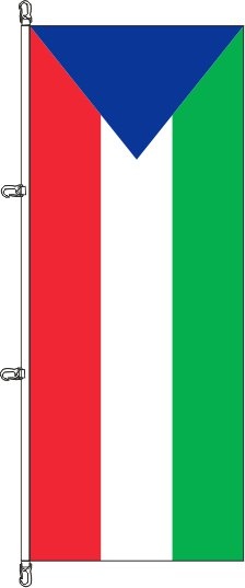 Äquatorial Guinea - Hochformatflagge