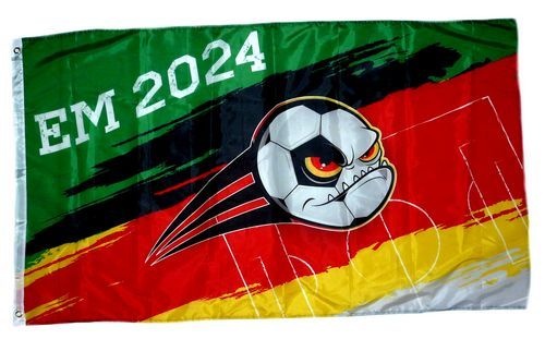 EM 2024 Deutschland Fußball - preiswerte Alternative: 150 x 90 cm