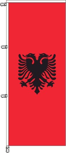 Albanien - Auslegerflagge