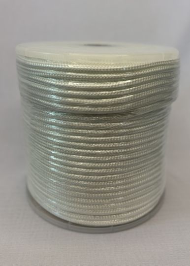 Flaggenleine 10 mm Ø / 16er Geflecht weiß 200 m Polypropylen