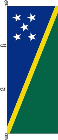 Salomonen - Hochformatflagge