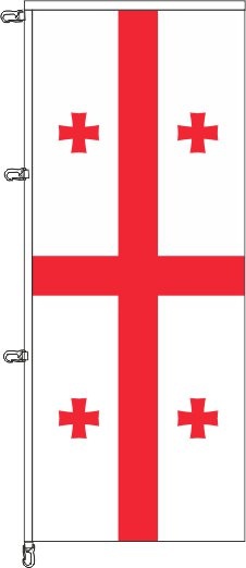 Georgien - Auslegerflagge