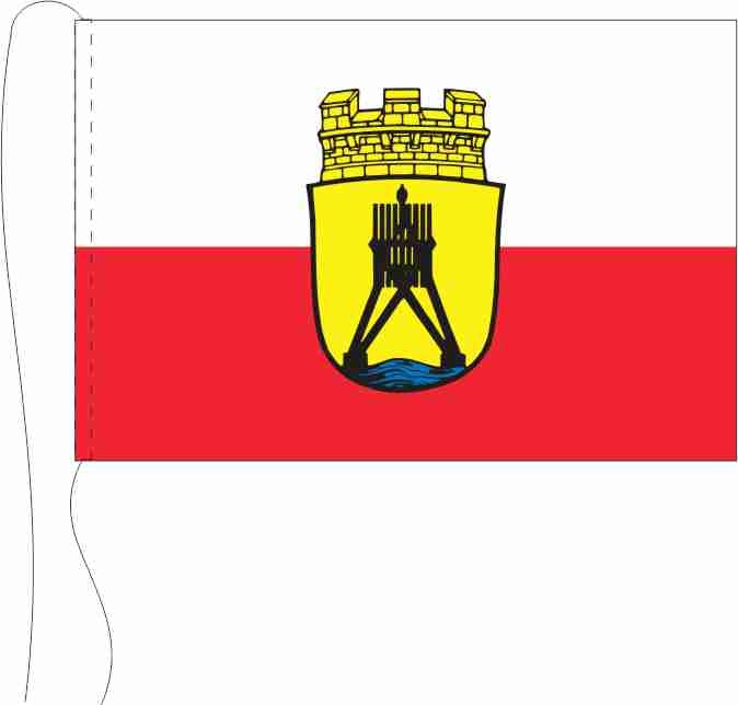 Cuxhaven - Tischflagge 25 x 15 cm