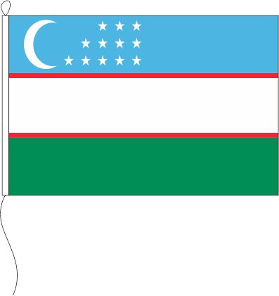 Usbekistan - Querformatflagge