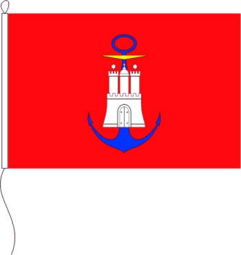 Hamburger Admiralität - Querformatflagge