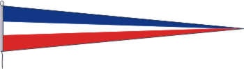 Schleswig-Holstein ohne Wappen - Langwimpel