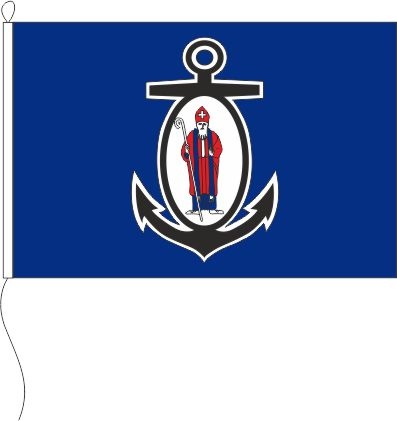 St. Nikolaus - Querformatflagge
