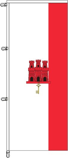 Gibraltar - Auslegerflagge