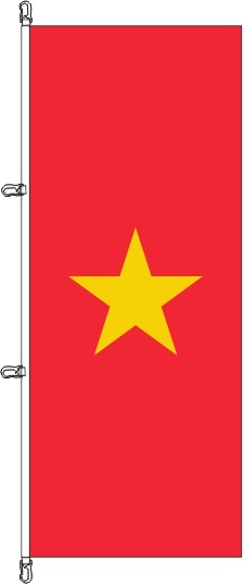 Vietnam - Hochformatflagge