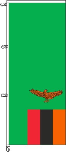 Sambia - Auslegerflagge