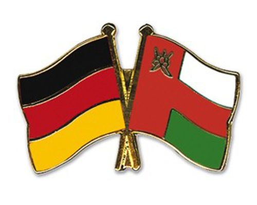 Deutschland - Oman Anstecknadel