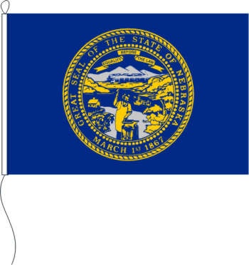 Nebraska (USA) - Querformatflagge