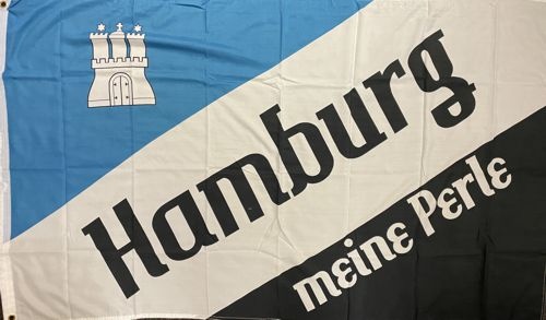Hamburg meine Perle - preiswerte Alternative: 150 x 90 cm