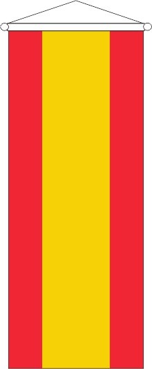Spanien ohne Wappen - Bannerfahne