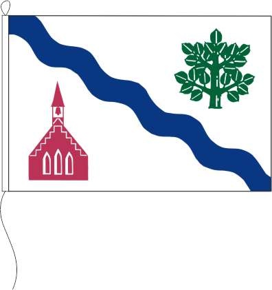 Köthel / Stormarn - Querformatflagge