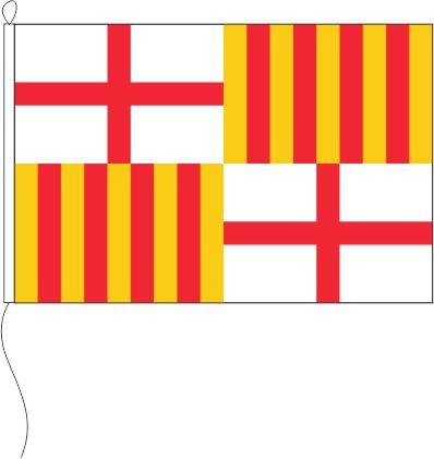 Barcelona Stadt (Spanien) - Querformatflagge