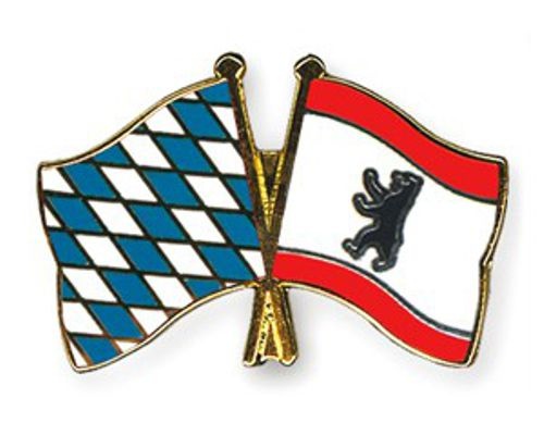 Bayern - Berlin Anstecknadel