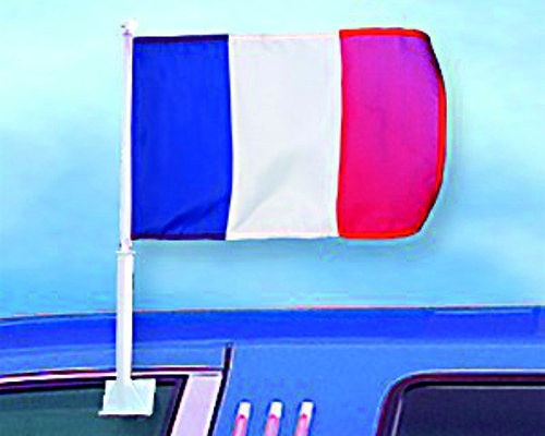 Frankreich - Autofahne