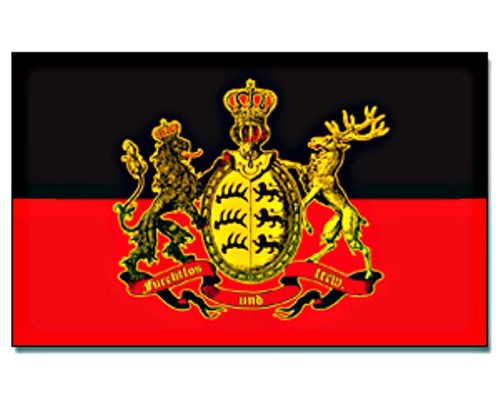 Württemberg furchtlos und treu - preiswerte Alternative: 150 x 90 cm