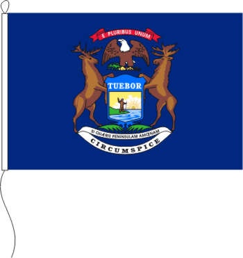 Michigan (USA) - Querformatflagge