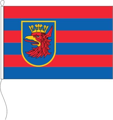 Stettin (Polen) - Querformatflagge