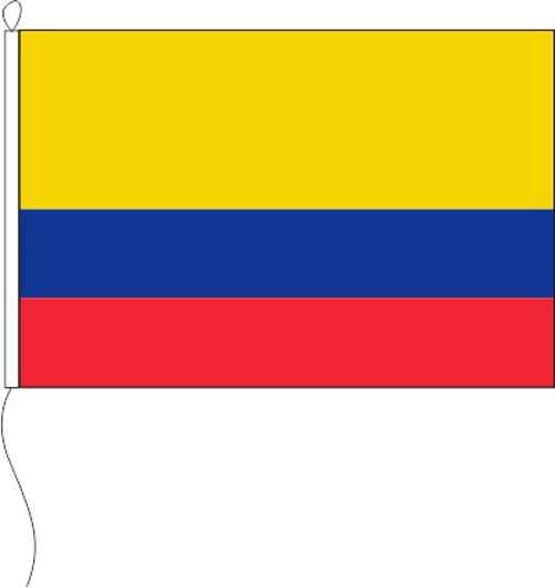 Ecuador ohne Wappen - mit Zwischennaht - Querformatflagge