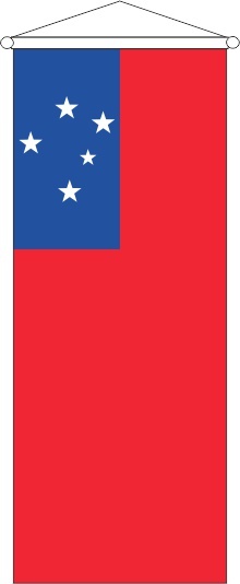 Westsamoa - Bannerfahne