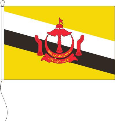 Brunei - Querformatflagge
