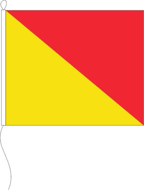 Signal O (Oscar) - Signalflagge