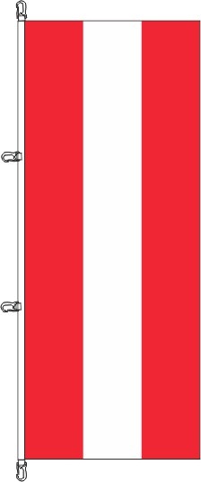 Österreich - Hochformatflagge