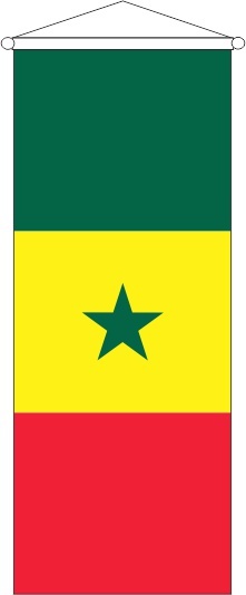 Senegal - Bannerfahne
