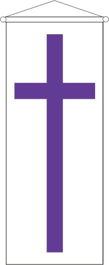 Evangelische Kirchenfahne - Bannerfahne
