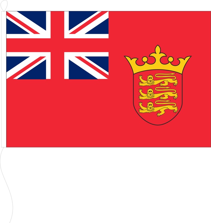 Jersey Handelsflagge - Querformatflagge