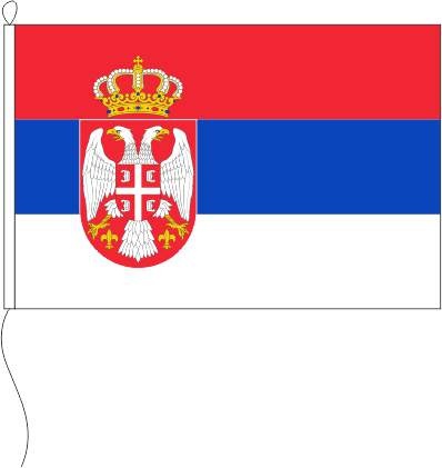 Serbien - Querformatflagge