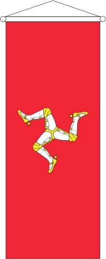 Isle of Man - Bannerfahne