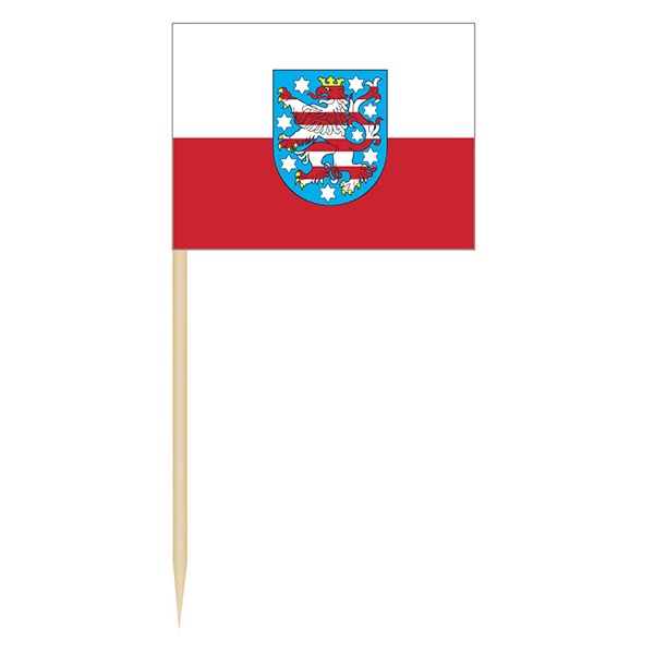 Thüringen mit Wappen (1 VE = 50 Stück) - Käsepicker