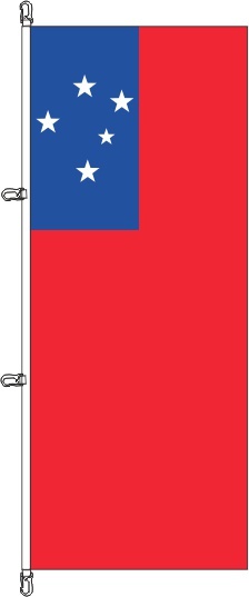 Westsamoa - Hochformatflagge